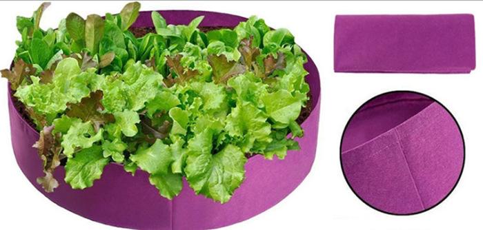 工厂供应毛毡种植袋种植桶花卉园林营养植物袋蔬菜育苗袋可制定